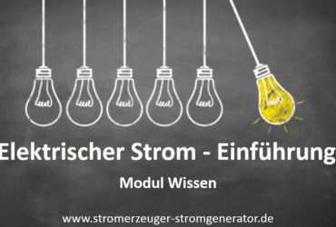 Was ist elektrischer Strom?